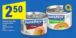 Maxi TARTINADE PARIS PÂTÉ | SPREAD, 135 G offer