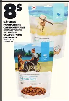 Provigo GÂTERIES POUR CHIENS CALEDON FARMS, 90-265 G/8 UN offer