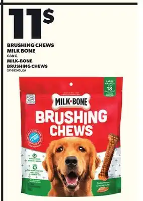 Provigo BRUSHING CHEWS MILK BONE, 688 G offer