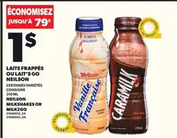 Provigo LAITS FRAPPÉS OU LAIT'S GO NEILSON, 310 ML offer