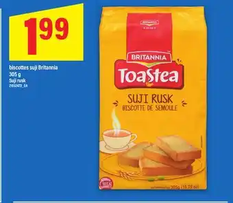 Maxi BISCOTTES SUJI BRITANNIA 305 G | SUJI RUSK offer