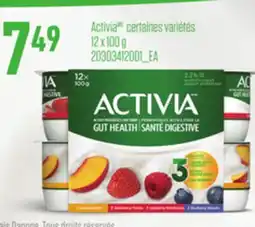 Provigo ACTIVIA, 12 x 100 g offer