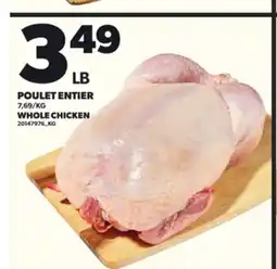 Provigo POULET ENTIER offer