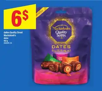 Maxi DATTES QUALITY STREET MACKINTOSH'S | DATES, 102 G offer