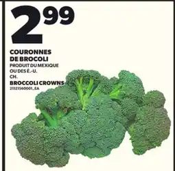 Provigo COURONNES DE BROCOLI offer