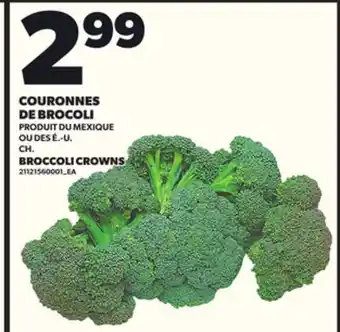 Provigo COURONNES DE BROCOLI offer