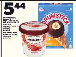 Provigo DRUMSTICK NESTLÉ 4 UN. OU HÄAGEN-DAZS 414-450 ML offer