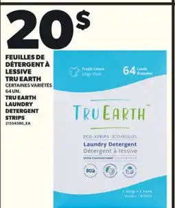 Provigo FEUILLES DE DÉTERGENT À LESSIVE TRU EARTH, 64 UN offer