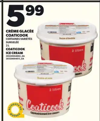 Provigo CRÈME GLACÉE COATICOOK, 2 L offer