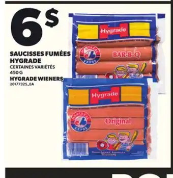 Provigo SAUCISSES FUMÉES HYGRADE, 450 G offer