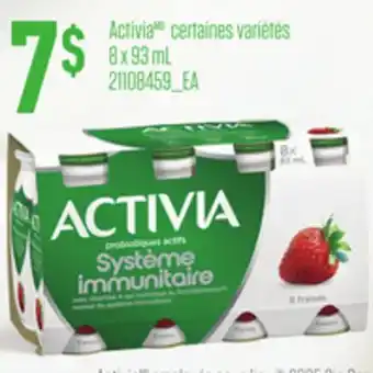 Provigo ACTIVIA, 8 x 93 mL offer