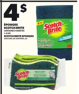 Provigo ÉPONGES SCOTCH BRITE, 1-4 UN offer