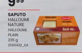 Provigo SAPUTO HALLOUMI NATURE HALLOUMI, 235 g offer