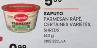 Provigo SAPUTO PARMESAN RÂPÉ, 140 g offer