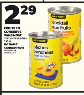 Provigo FRUITS EN CONSERVE SANS NOM , 398 ML offer