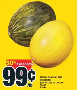 Super C MELON SANTA CLAUS OU CANARI | SANTA CLAUS OR CANARY MELON offer