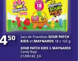 Provigo SACS DE FRIANDISES SOUR PATCH KIDS ET MAYNARDS, 18 x 125 g offer