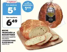 Provigo MICHE TRANCHÉE LA BAGUETTERIE, 600/800 G offer