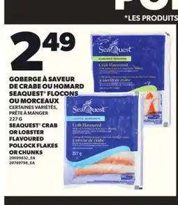 Provigo GOBERGE À SAVEUR DE CRABE OU HOMARD SEAQUEST FLOCONS OU MORCEAUX, 227 G offer