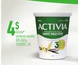 Provigo ACTIVIA, 625-650 g offer