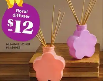 Giant Tiger floral diffuser offer