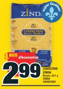 Super C COUSCOUS ZINDA | ZINDA COUSCOUS offer