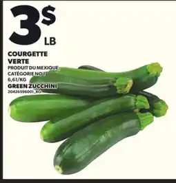 Provigo COURGETTE VERTE offer