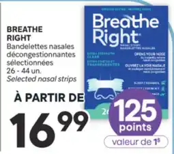 Brunet BREATHE RIGHT Bandelettes nasales décongestionnantes offer