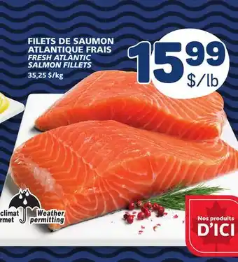 Marché Bonichoix FRESH ATLANTIC SALMON FILLETS offer