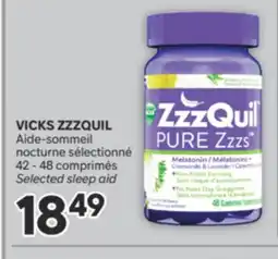 Brunet VICKS ZZZQUIL Aide-sommeil nocturne sélectionné offer