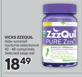 Brunet VICKS ZZZQUIL Aide-sommeil nocturne sélectionné offer