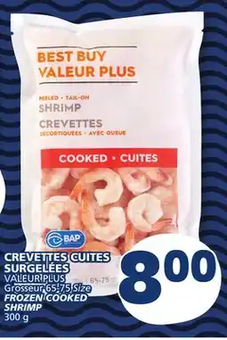 Marché Bonichoix VALEUR PLUS FROZEN COOKED SHRIMP offer