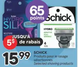 Brunet SCHICK Produits pour le rasage sélectionnés offer