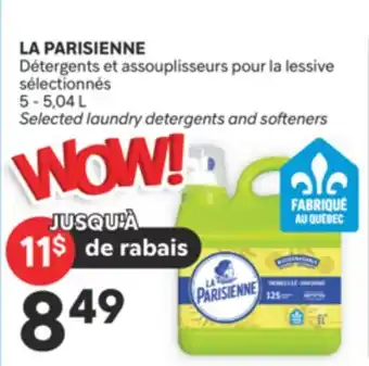 Brunet LA PARISIENNE Détergents et assouplisseurs pour la lessive sélectionnés offer