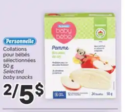 Brunet PERSONNELLE Collations pour bébés sélectionnées offer