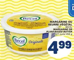 Marché Bonichoix BECEL MARGARINE OR PLANT-BASED BUTTER offer