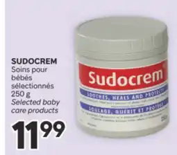 Brunet SUDOCREM Soins pour bébés sélectionnés offer