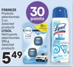 Brunet FEBREZE Produits sélectionnés 2 un., LYSOL Nettoyants sélectionnés 283 g offer