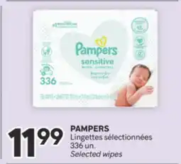 Brunet PAMPERS Lingettes sélectionnées offer