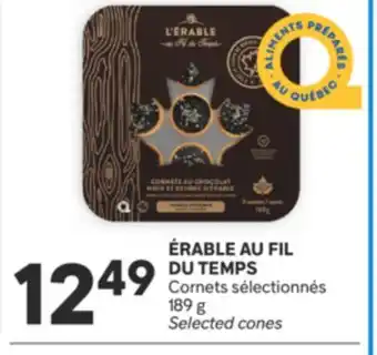 Brunet ÉRABLE AU FIL DU TEMPS Cornets sélectionnés offer