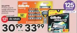 Brunet GILLETTE Produits pour le rasage sélectionnés offer