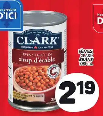 Marché Bonichoix CLARK BEANS offer