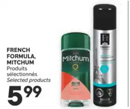 Brunet FRENCH FORMULA, MITCHUM Produits sélectionnés offer