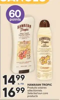 Brunet HAWAIIAN TROPIC Produits solaires sélectionnés offer