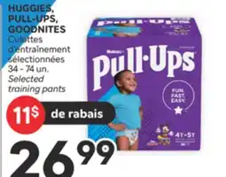 Brunet HUGGIES, PULL-UPS, GOODNITES Culottes d'entraînement sélectionnées offer