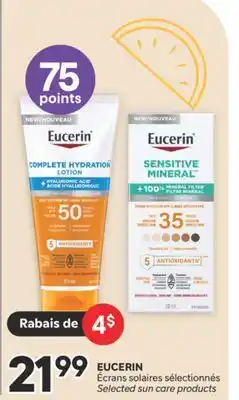 Brunet EUCERIN Écrans solaires sélectionnés offer