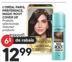 Brunet L'ORÉAL PARIS, PRÉFÉRENCE, MAGIC ROOT COVER UP Produits sélectionnés offer