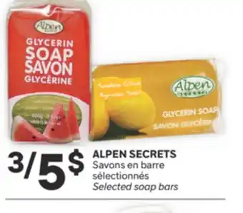 Brunet ALPEN SECRETS Savons sélectionnés offer