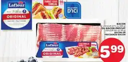 Marches Tradition LAFLEUR (375 or 500 g) OU BACON PRÉCUIT LAFLEUR (65 or 90 g) BACON OR PRECOOKED BACON offer