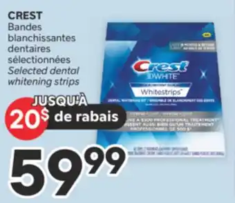 Brunet CREST Bandes blanchissantes dentaires sélectionnées offer